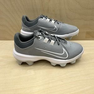 Nike Hyper Diamond 4 Pro MCS Gray Softball Cleats DC8990-012 Women's Size 7.5
